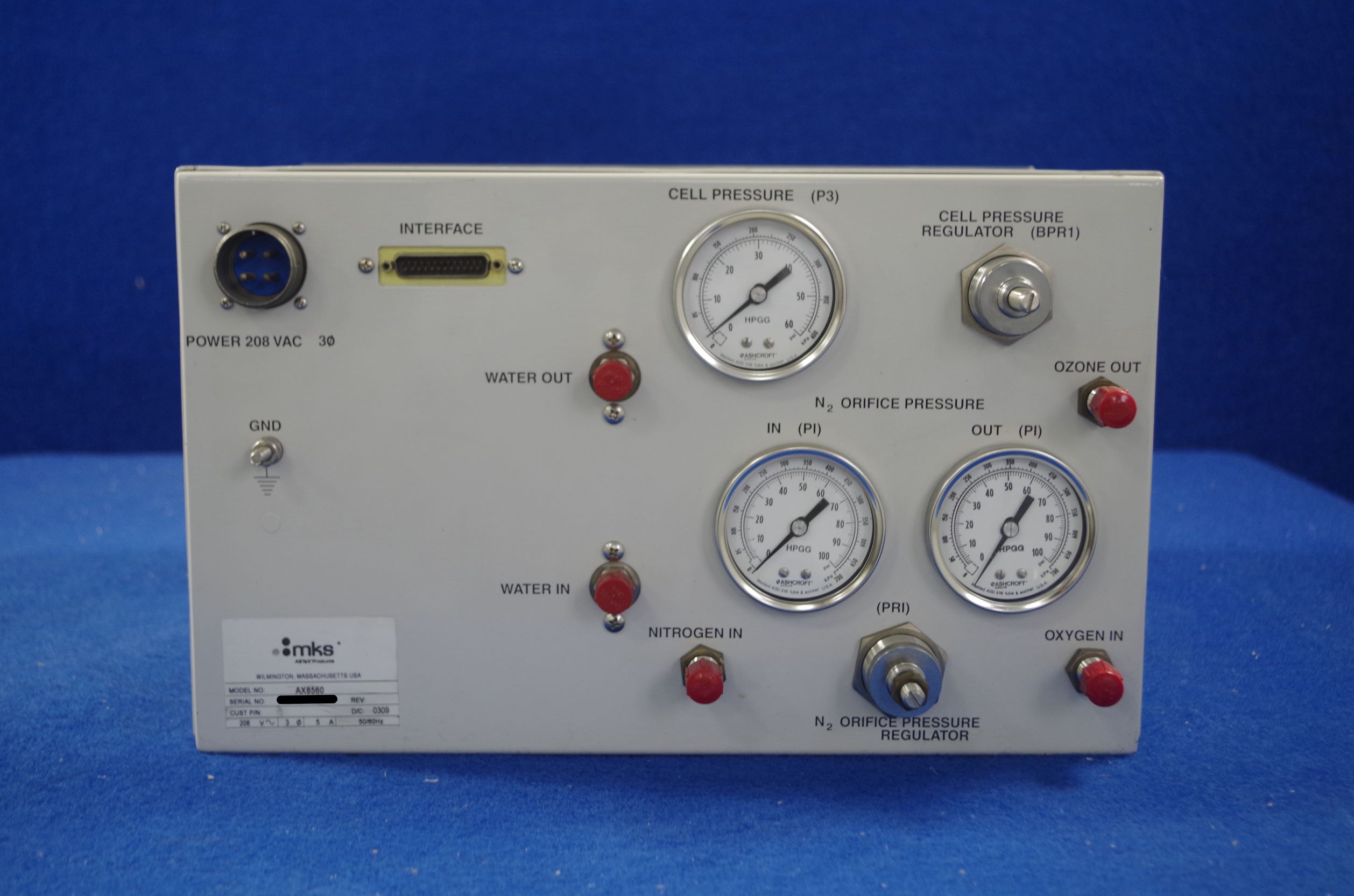 MKS ASTeX AX8560 OZONE Generator 